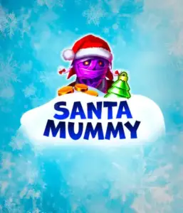  Познакомьтесь с уникальный слот "Santa Mummy" от Belatra, где мумия в костюме Санты привносит праздничное настроение. На изображении изображена мумия, одетая в костюм Санты, окруженная синими морозными узорами. Она приносит атмосферу зимних праздников. Название игры "Santa Mummy" выделено крупными белыми буквами на голубом облаке.